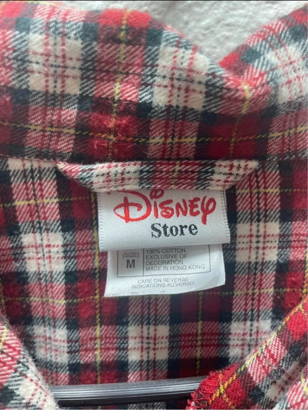Disney soft plaid